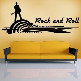 Vinyle décoratif Rock and Roll j'ai