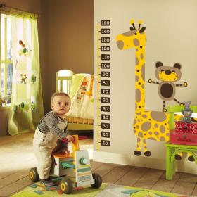 Girafe en vinyle pour enfants mètre de hauteur