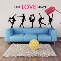 Skate de vivre l’amour de vinyle