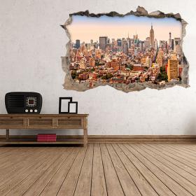 New York City vinyl 3D