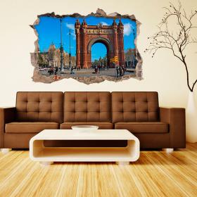 Vinyle Barcelona 3D Arc De Triomphe