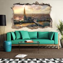 Vinyl 3D city de Londres French 4658