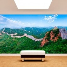 Murales des photo la grande muraille de Chine