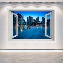 Ville de Singapour 3D Windows