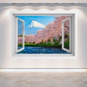 Fleur de cerisiers Mt. Fuji 3D Windows