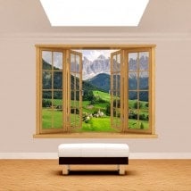 Montagne 3D Windows Funes Italie