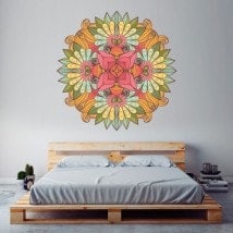 Vinyl mural Mandala French 5709