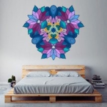 Vinyl mural Mandala French 5710