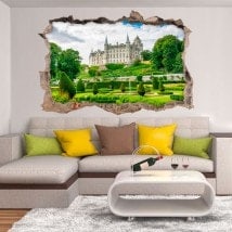 Vinyl 3D Château de Dunrobin Ecosse