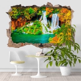 Nature 3D cascades vinyle