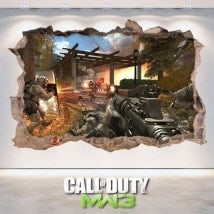 Vinyle et autocollants 3D Call Of Duty Modern Warfare 3