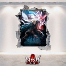 Décoratif vinyl Nioh 3D