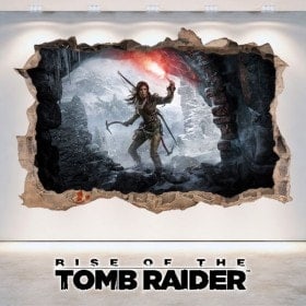 Vinyle décoratif 3D Rise de The Tomb Raider