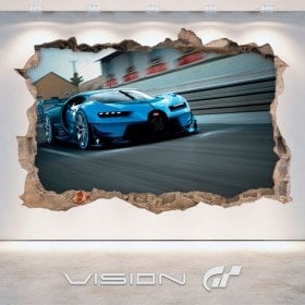 Grand Tourisme de vinyle Bugatti 3D Vision