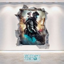 Ghost Recon Future Soldier de décoratif vinyl 3D Tom Clancy