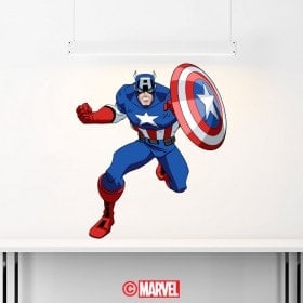 Décoratif vinyl Captain America