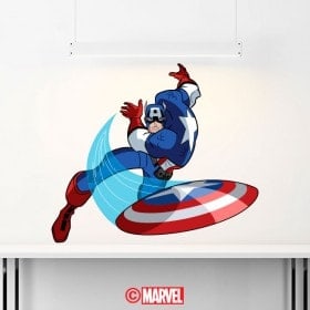 Vinyle Captain America