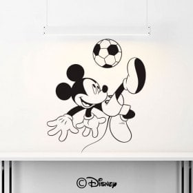 Football de Mickey Mouse de vinyle