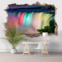 Couleurs de vinyle 3D Niagara falls