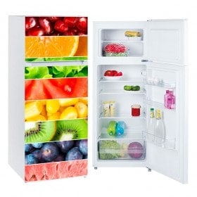 Bandes de vinyle les réfrigérateurs et fruits réfrigérés