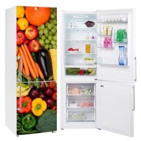 Vinyls les réfrigérateurs fruits et légumes