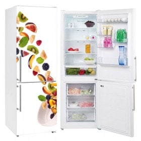 Autocollants fruits et vinyle pour les réfrigérateurs
