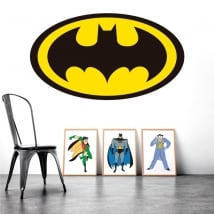 Stickers muraux logo de batman