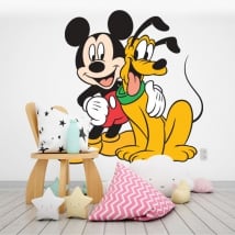 Vinyle pour enfants disney mickey et pluto