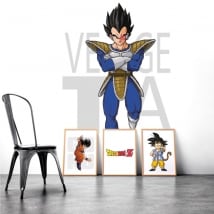 Vinyle et autocollants dragon ball vegeta