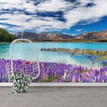 Murales de vinyle lake tekapo nouvelle-zélande