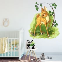 Vinyle décoratif enfants bambi