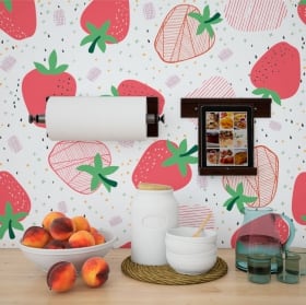 Murales de vinyle fruits de cuisine