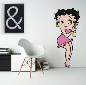 Vinyle et autocollants betty boop