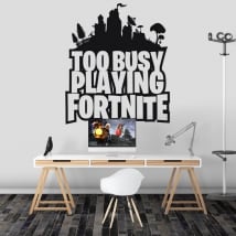 Vinyle et des autocollants de fortnite