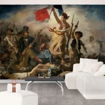 Murales eugène delacroix la liberté guidant le peuple