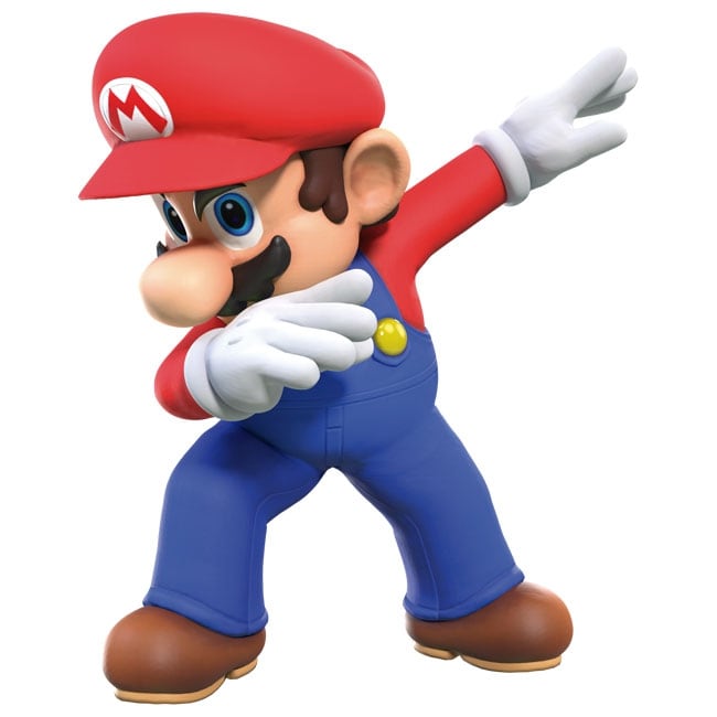 Sticker Montgolfières Super Mario pour tous les garçons.