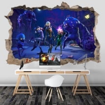 Vinyle de fortnite sauver le monde zombies 3d