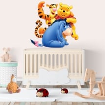 Autocollants en vinyle pour enfants disney winnie l'ourson