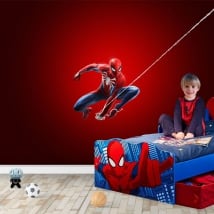 Murales d'enfants ou de jeunes spiderman marvel