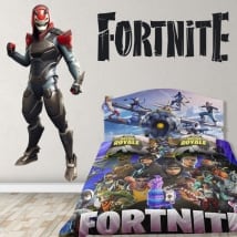 Autocollants en vinyle jeu vidéo fortnite vendetta skin