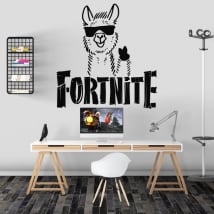 Vinyle et autocollants fortnite llama