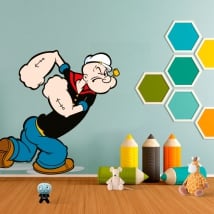 Autocollants en vinyle de popeye