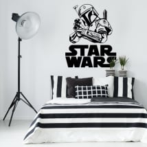 Autocollants et vinyle décoratif star wars boba fett