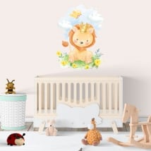 Vinyles et autocollants pour enfants ou bébés le roi lion