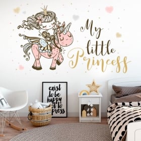 Generic Sticker Enfants Princesses Disney Autocollant Mural Vinyle - Prix  pas cher
