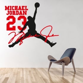 Vinyles décoratifs michael jordan nba