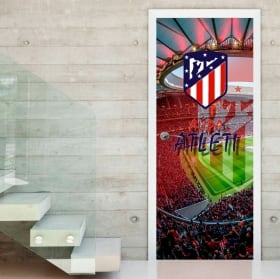 Vinyles pour portes wanda metropolitano atletico madrid stadium