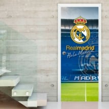 Vinyle pour portes stade santiago bernabéu real madrid