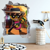 Vinyles et autocollants 3d brawl stars