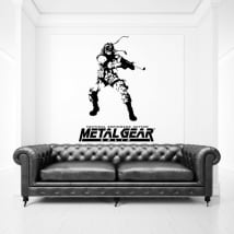 Vinyles et autocollants jeu vidéo metal gear